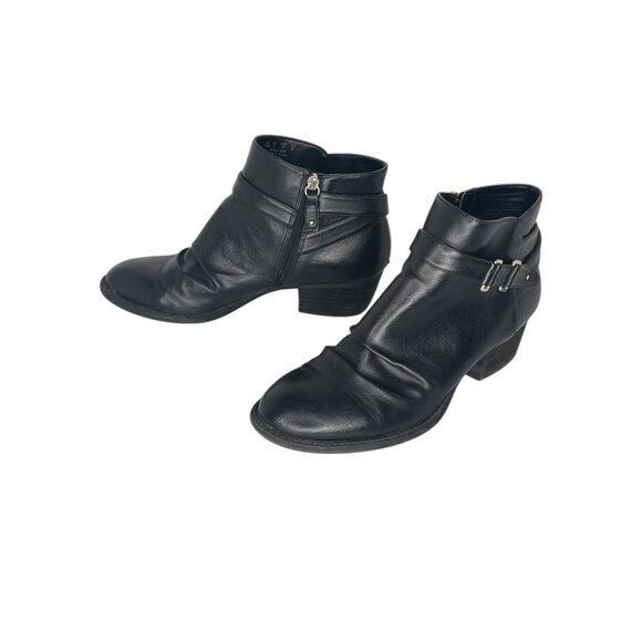 Dr. Scholls Women's Black Ankle Boots with 1.5" Heel Size 11M - Picture 3 of 9